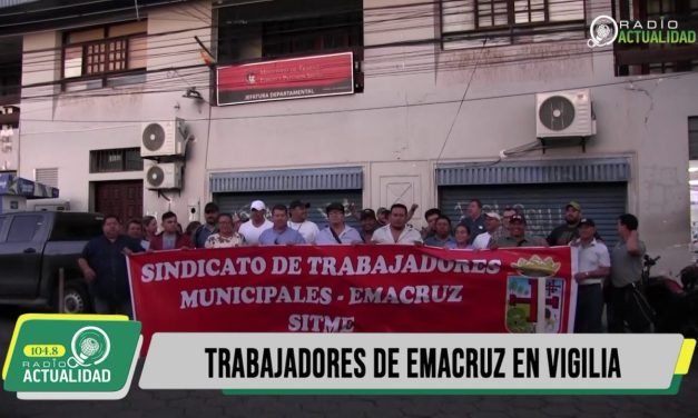 TRABAJADORES DE EMACRUZ ESPERAN RESOLUCIÓN DE LAUDO