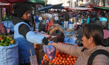 BOLIVIA REPORTA UNA INFLACIÓN ACUMULADA DEL 8,82% A NOVIEMBRE