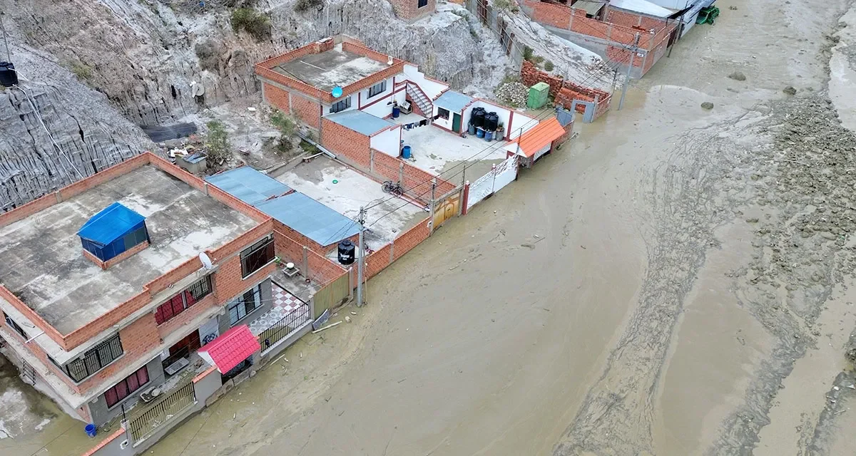 SUBEN A 10 LAS VÍCTIMAS POR LAS LLUVIAS EN BOLIVIA