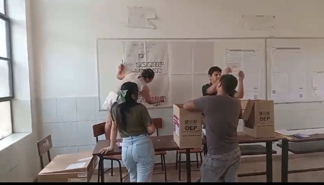 COMENZO EL CONTEO DE VOTOS