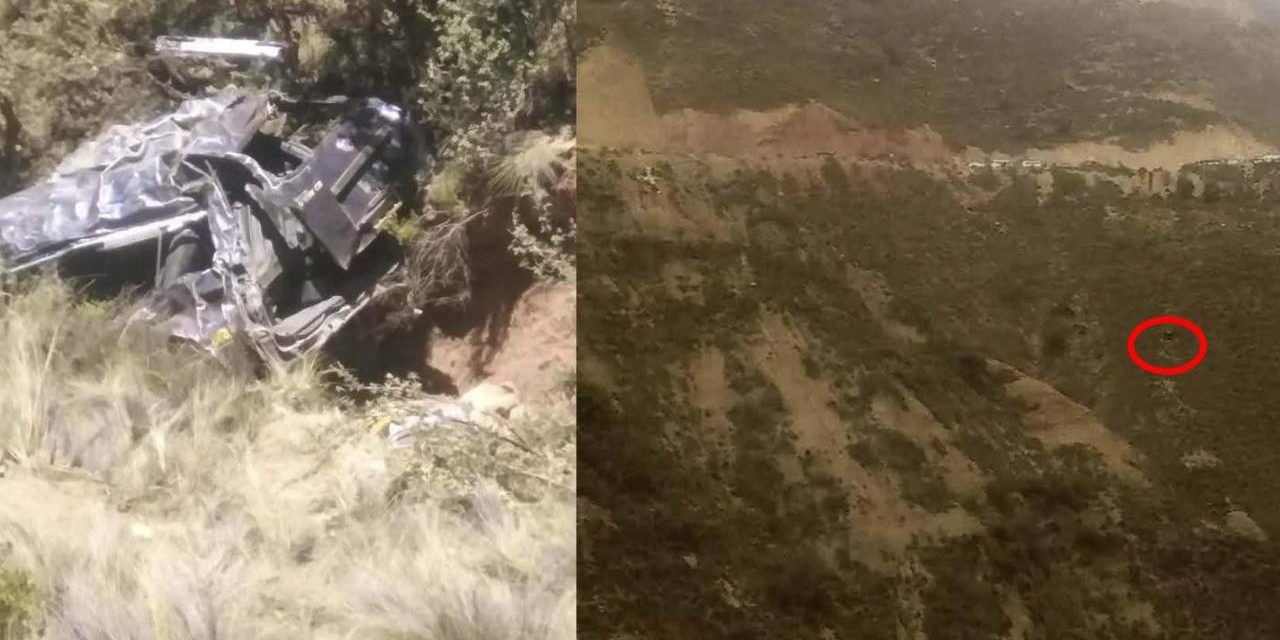 MIEMBROS DE UNA PRODUCTORA MUSICAL SE EMBARRANCAN EN CARRETERA A SAPAHAQUI