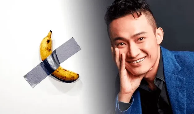 EMPRESARIO SE COMIÓ LA OBRA DE LA BANANA CON CINTA ADHESIVA QUE LE COSTÓ $US 6 MILLONES