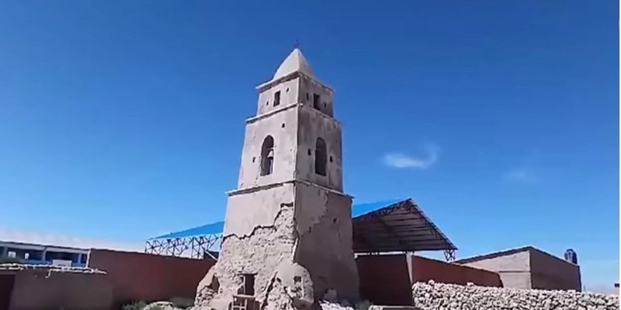 LADRONES SE ROBAN LAS CAMPANAS DE UNA IGLESIA CON MÁS DE 300 AÑOS DE ANTIGÜEDAD 