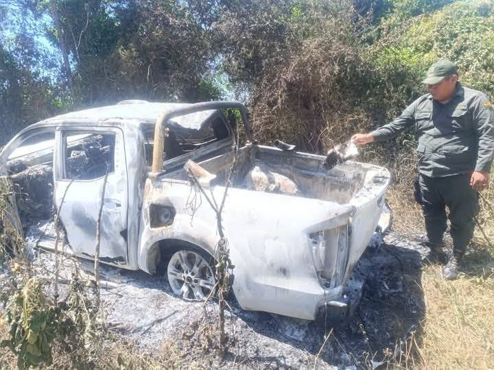 PRESUMEN AJUSTE DE CUENTAS EN HALLAZGO DE CUERPOS CARBONIZADOS EN CAMINO A PAURITO