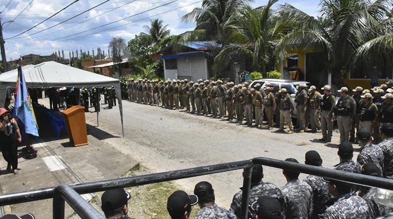 CON ACTO DE DESAGRAVIO, LA POLICÍA RETORNA AL TRÓPICO TRAS 48 DÍAS