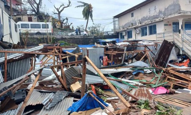 DEVASTACIÓN EN MAYOTTE- FRANCIA  TRAS EL PASO DEL CICLÓN CHIDO