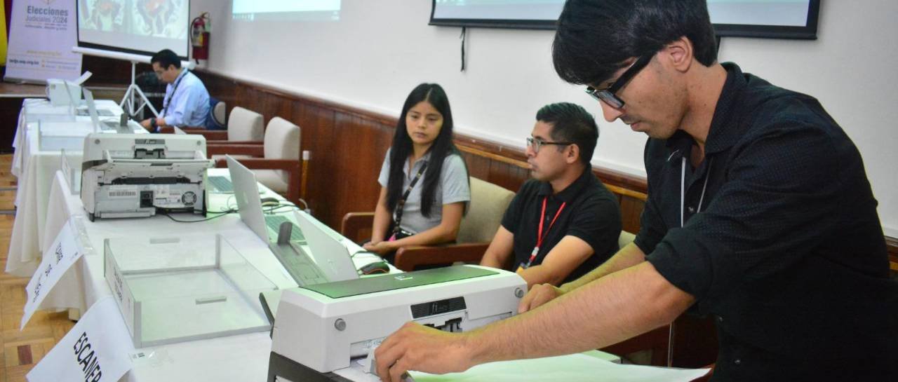 TERMINA CÓMPUTO DE LAS ELECCIONES JUDICIALES PARCIALES Y BOLIVIA TIENE A SUS NUEVOS MAGISTRADOS