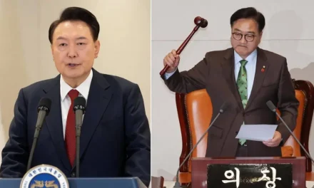 PARLAMENTO DESTITUYE AL PRESIDENTE DE COREA DEL SUR POR HABER DECLARADO LA LEY MARCIAL