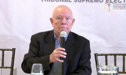 ‘A LOS BOLIVIANOS NO LES GUSTA ESTE SISTEMA DE ELECCIÓN DE JUECES’ DICE AL TSE