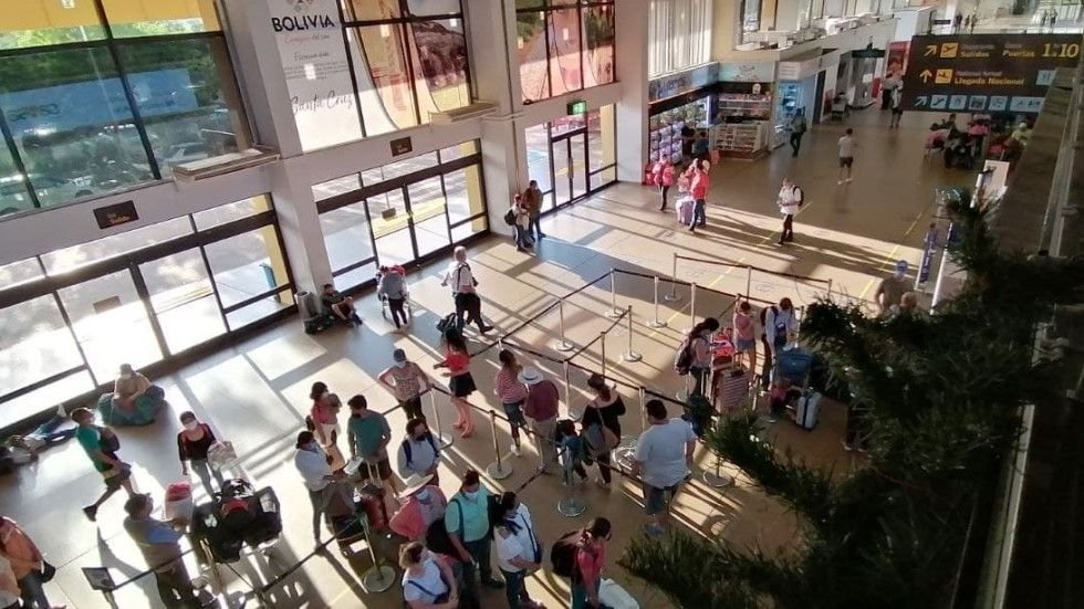 PARA  DOMINGO 15 DE DICIEMBRE, OPERARÁN SÓLO VUELOS INTERNACIONALES