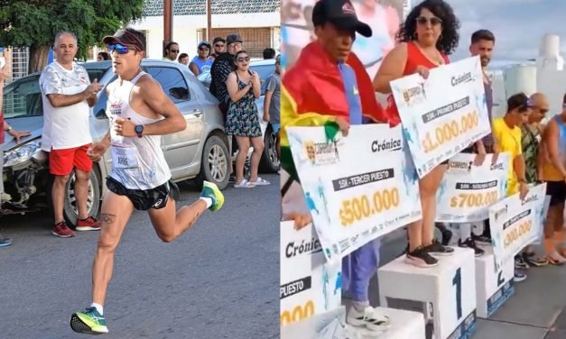 GARIBAY CONQUISTÓ EL TERCER PUESTO EN LA 59° EDICIÓN DE LA CORRIDA INTERNACIONAL DE COMODORO RIVADAVIA EN ARGENTINA