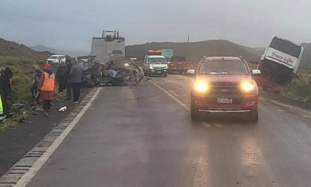 UN BUS CHOCA CONTRA UN CAMIÓN EN LA RUTA A CHILE Y REPORTAN FALLECIDOS Y HERIDOS