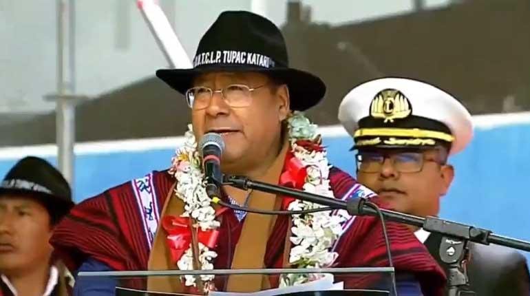 ARCE DICE QUE MARCHA EVISTA BUSCA «DESGASTAR Y DEBILITAR» A SU GOBIERNO