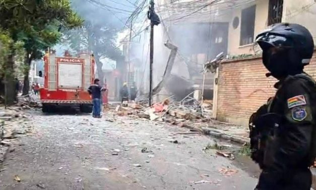 ACUMULACIÓN DE GAS PROVOCÓ LA EXPLOSIÓN EN EL MINISTERIO DE TRABAJO EN TARIJA