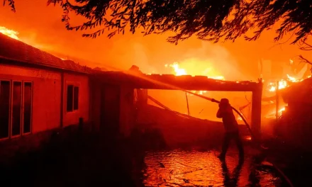 LOS ÁNGELES EN ALERTA MÁXIMA POR VIENTOS DE SANTA ANA QUE PODRÍAN AVIVAR UN NUEVO INFIERNO