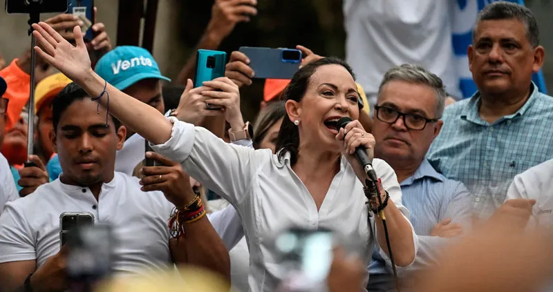 LA OPOSICIÓN INFORMA QUE MACHADO FUE LIBERADA Y GOBIERNO NIEGA SU DETENCIÓN