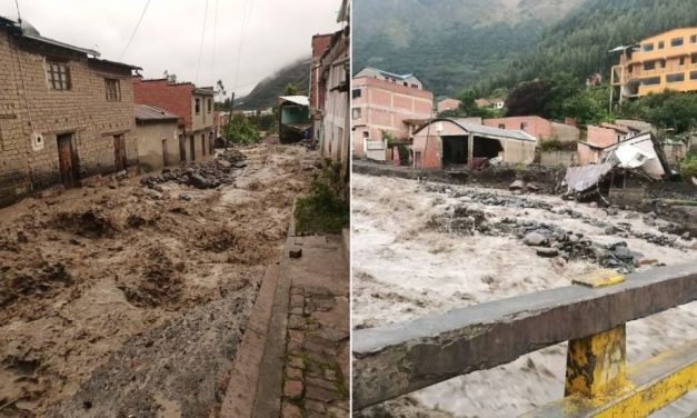 SE DESBORDAN RÍOS Y LA POBLACIÓN QUEDA AISLADA, SIN AGUA, NI ENERGÍA EN QUIME
