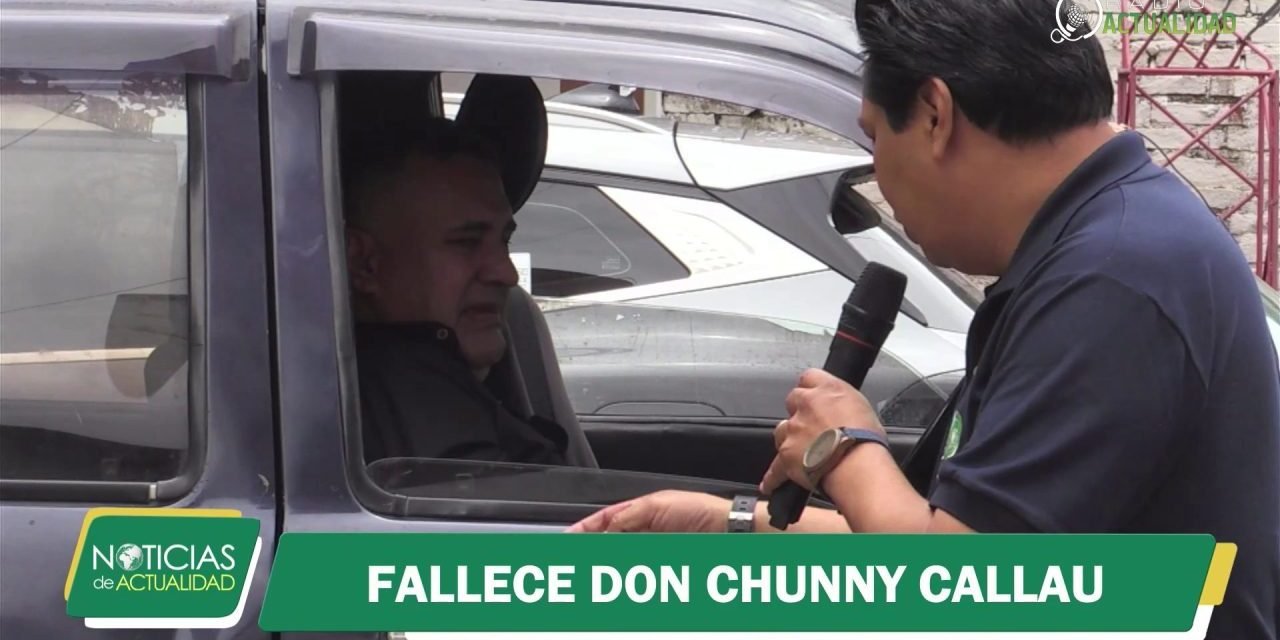 RADIO ACTUALIDAD DIO LOS PÉSAMES A RUNNY CALLAÚ