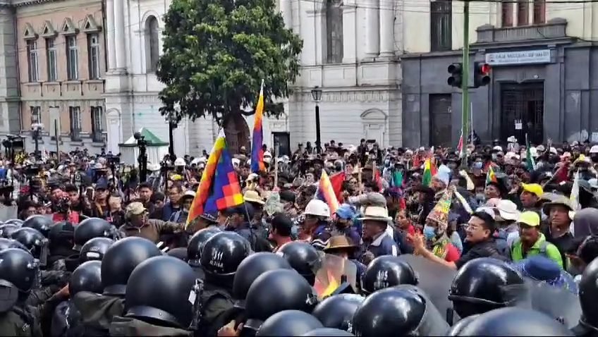 «EVISMO” BUSCA ENTREGAR SU PLIEGO PETITORIO AL GOBIERNO, DA 48 HORAS PARA RESPONDER