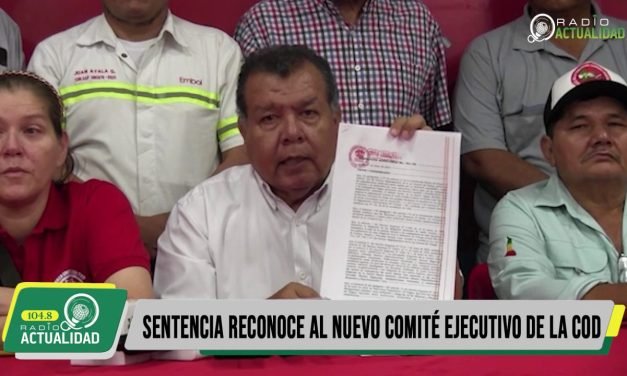 SENTENCIA CONSTITUCIONAL ORDENA A LA COB RECONOCER AL NUEVO COMITE EJECUTIVO DE LA COD SANTA CRUZ