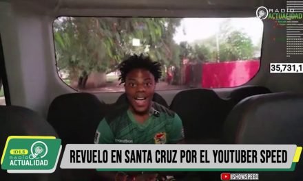 REVUELO EN SANTA CRUZ POR EL YOUTUBER SPEED