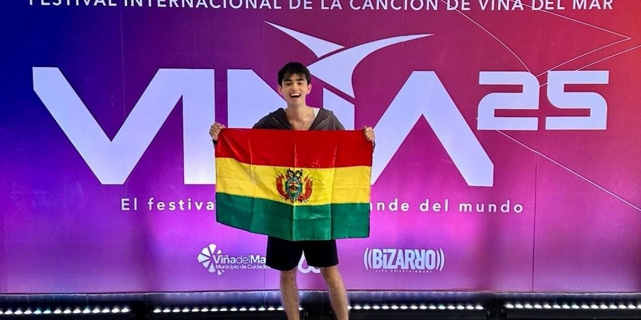 GERONIMO SIMS EMPRENDE SU VIAJE A VIÑA DEL MAR PARA REPRESENTAR A BOLIVIA