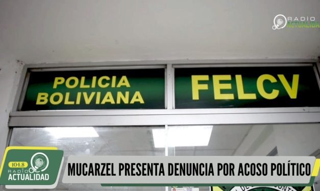 MUCARZEL PRESENTA DENUNCIA POR ACOSO POLÍTICO