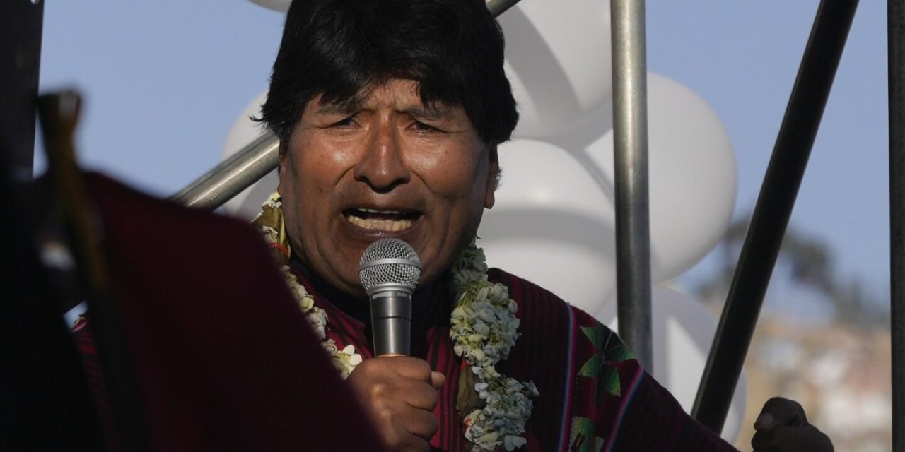 EMITEN UNA NUEVA ORDEN DE APREHENSIÓN CONTRA EVO MORALES