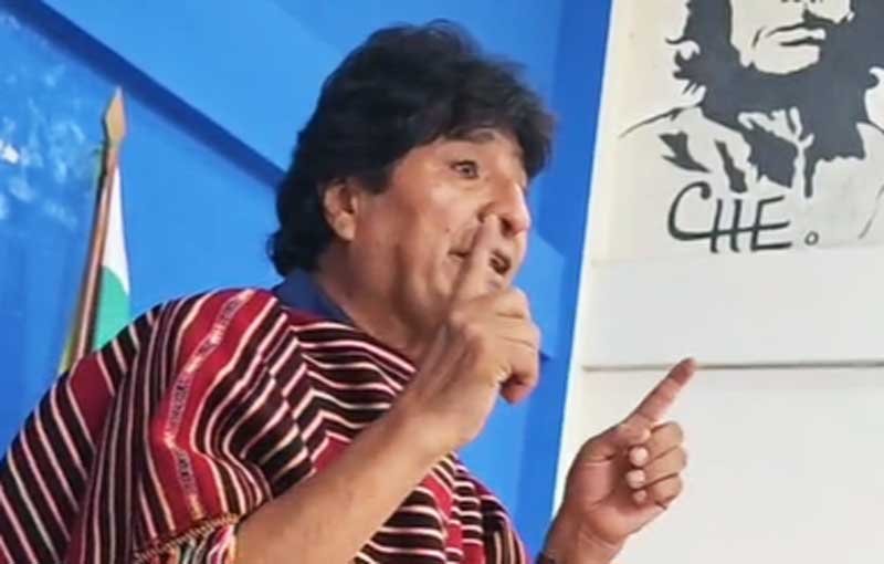 EVO REVELA PLAN PARA MARCHAR CON MILES HACIA LA PAZ Y SER CANDIDATO; «A VER QUE NO NOS INSCRIBAN»