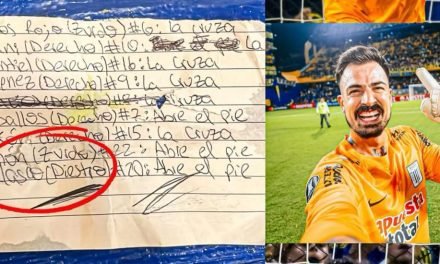 ¡LOS TENÍA ESTUDIADOS! EL AYUDA MEMORIA DE VISCARRA PARA LA TANDA DE PENALES