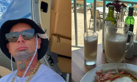 EMANUEL NOIR ESTÁ EN SANTA CRUZ, LLEGÓ EN UN VUELO PRIVADO Y DEGUSTÓ UN MAJADITO