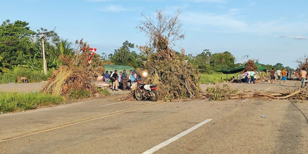ANUNCIAN BLOQUEO INDEFINIDO DE CARRETERA EN LA ZONA DE SAN JULIÁN