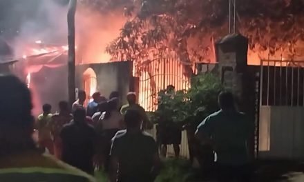SE ARDIÓ UN PUESTO DONDE SE REPARABAN ELECTRODOMÉSTICOS, EN ASCENSIÓN DE GUARAYOS