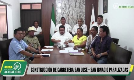ANUNCIAN MEDIDAS POR PARALIZACIÓN DE OBRA DE CARRETERA