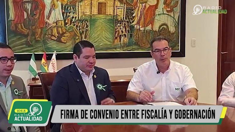 GOBERNACIÓN Y FISCALÍA ACUERDAN CONVENIO PARA CONSTRUCCIÓN DEL IDIF
