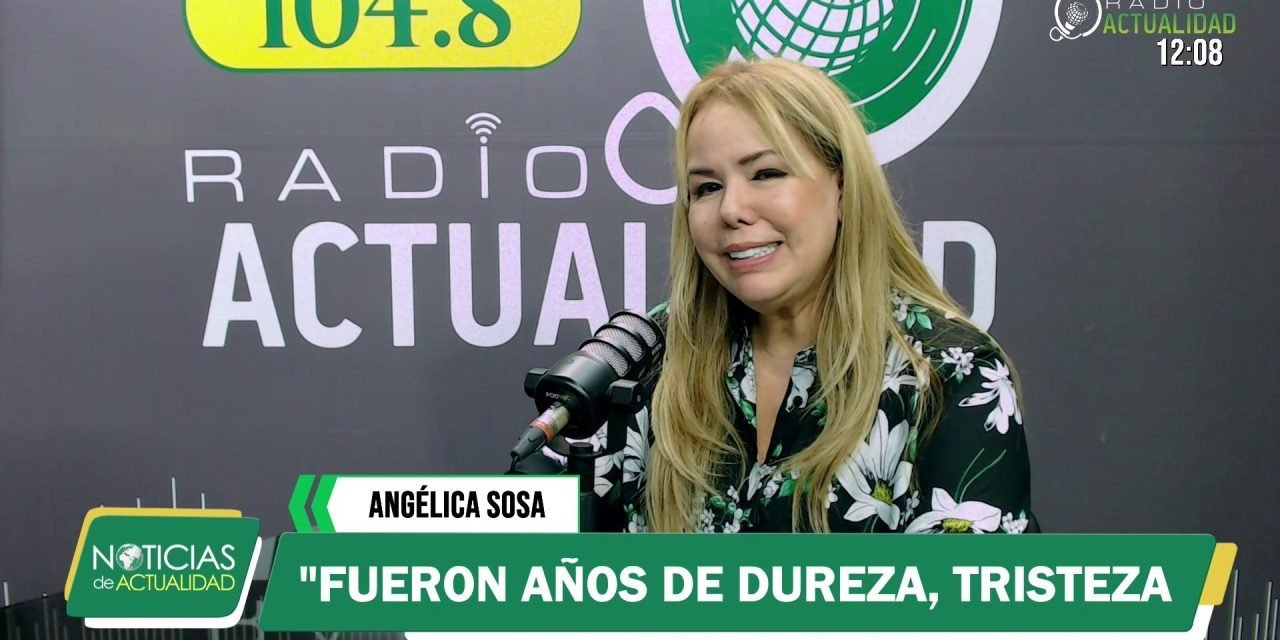 ANGELICA SOSA:  “NUNCA ESTUVE ENCERRADA, NUNCA PERDÍ MI LIBERTAD”