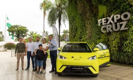 EXPOAUTO Y BYD ENTREGAN COMO PREMIO UN  AUTO ELÉCTRICO 0KM