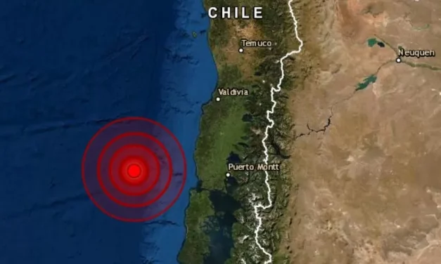 FUERTE SISMO DE MAGNITUD 6.0 SE REGISTRÓ EN BAQUEDANO, CHILE