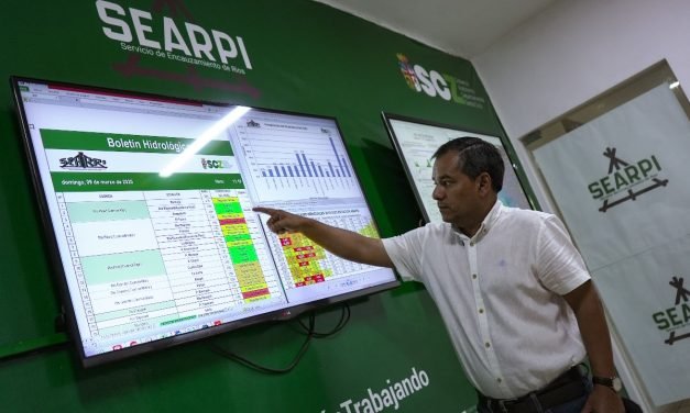 SEARPI REPORTA CRECIDA DE RIOS EN SANTA CRUZ
