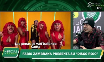 FABIO ZAMBRANA: “NO ME VOY A MORIR SIN UN SEGUNDO HIT MUNDIAL” COMO LA BOMBA