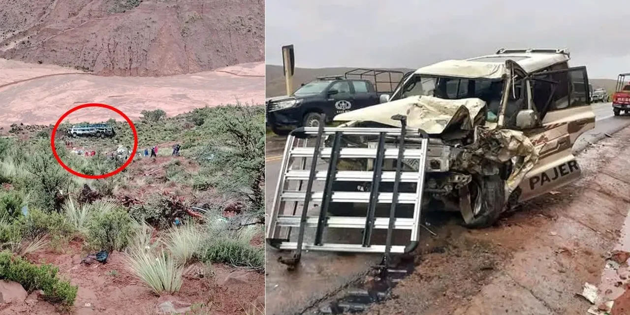 ESTA ES LA LISTA DE LOS 19 HERIDOS TRAS EL EMBARRANCAMIENTO DE UN BUS EN LA RUTA ORURO-POTOSÍ