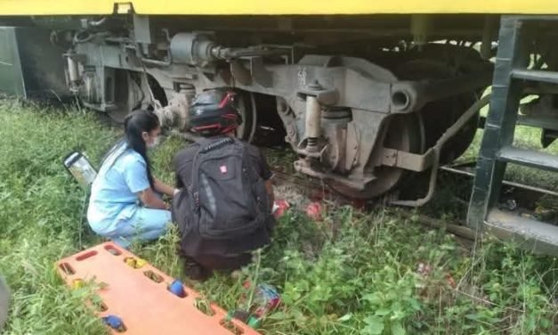 PIERDE LA PIERNA AL SER ARROLLADO POR EL TREN