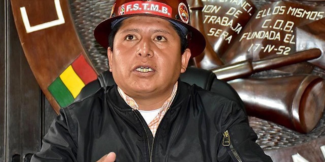 HUARACHI RECONOCE FIN DE CICLO EN LA COB Y ANTICIPA QUE SE CONVOCARÁ CONGRESO