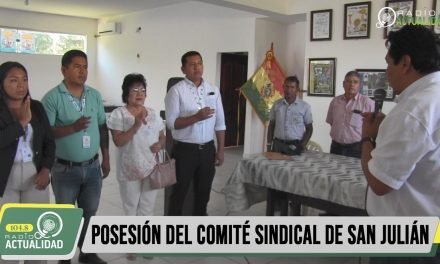COMITÉ SINDICAL DE SAN JULIÁN POSESIONO NUEVA DIRECTIVA