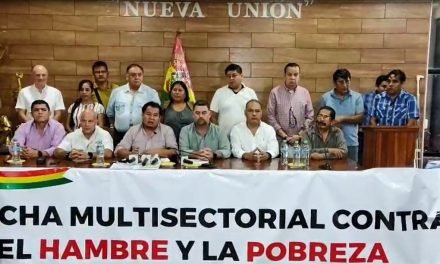 COMITÉ MULTISECTORIAL ANUNCIA CONTRA EL HAMBRE Y LA POBREZA’ EN LA PAZ
