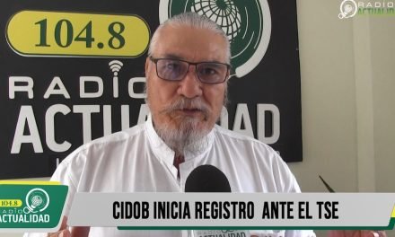 CIDOB PRESENTA REQUISITOS PARA PARTICIPAR EN LAS ELECCIONES NACIONALES