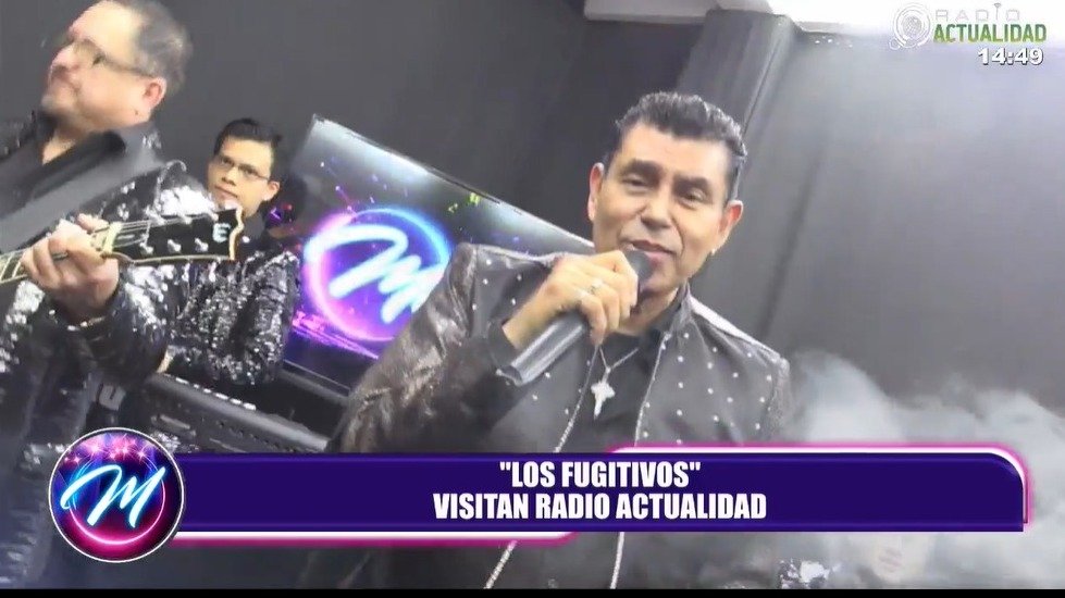 LOS FUGITIVOS DESDE MÉXICO VISITARON RADIO ACTUALIDAD 104.8 FM