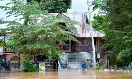 DESBORDE DEL RÍO ACRE AFECTA A  BOLPEBRA Y AMENAZA A COBIJA