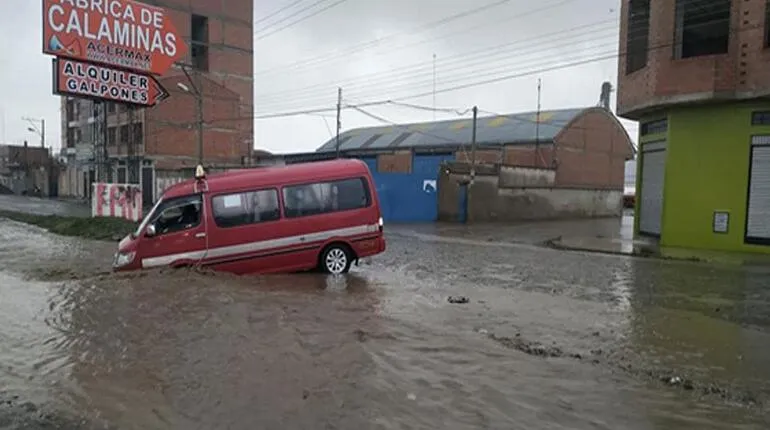 EL ALTO SE DECLARA EN DESASTRE MUNICIPAL POR LAS LLUVIAS