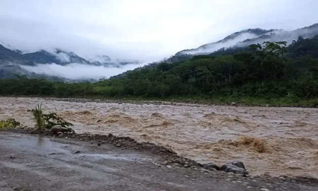 SENAMHI EMITE ALERTA NARANJA POR RIESGO DE DESBORDES EN RÍOS